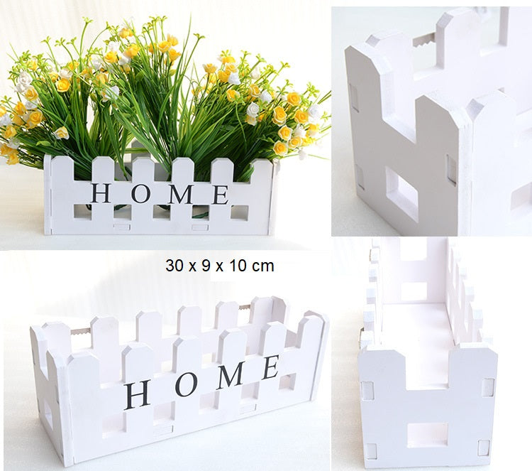 Modern Living Room Decorative Painting Photo frame Clock Set with Planter - Bliss Vie