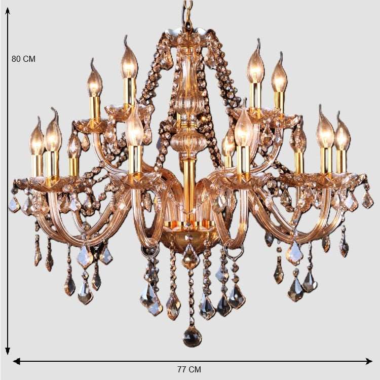 Traditional Crystal Chandelier - Bliss Vie