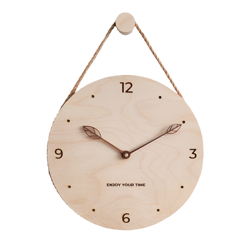 Zenith Wooden Wall Clock - Bliss Vie