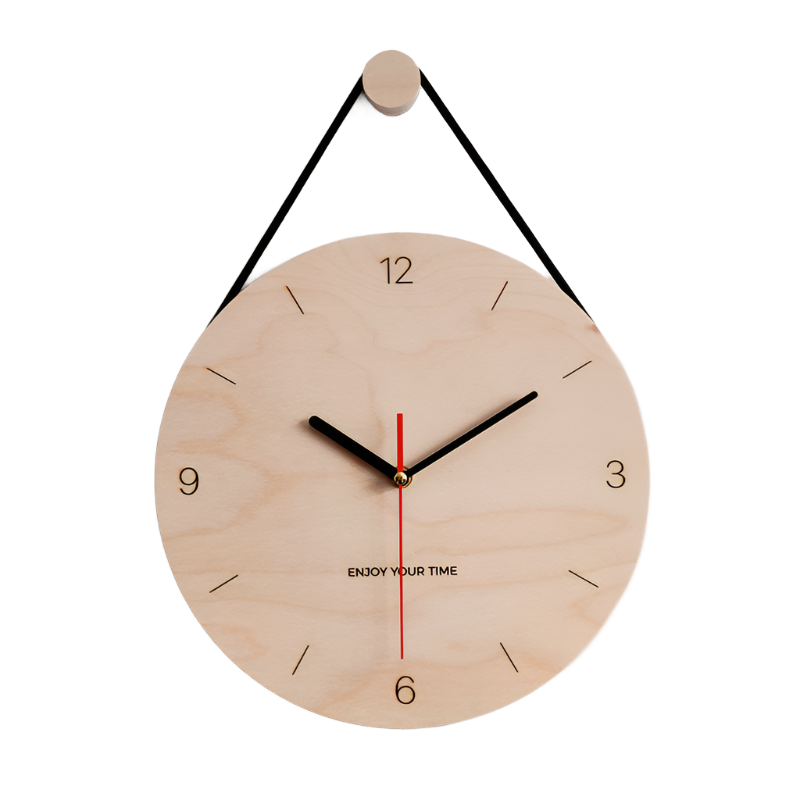 Zenith Wooden Wall Clock - Bliss Vie