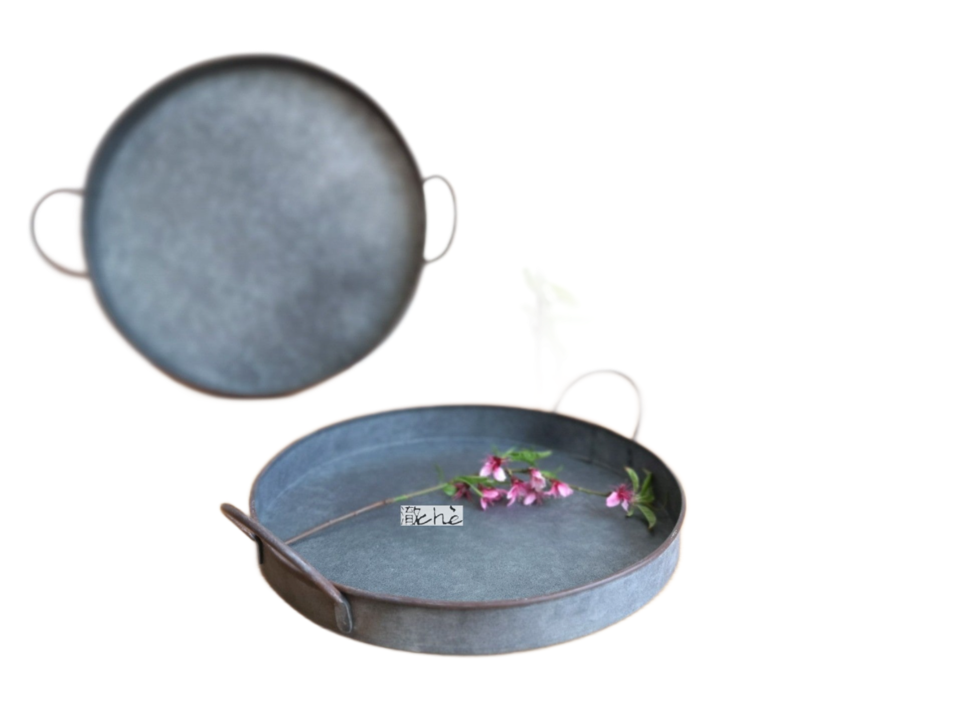 Round Iron Tray - Bliss Vie