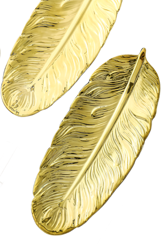 Feather Leaf Tray (4 colors) - Bliss Vie