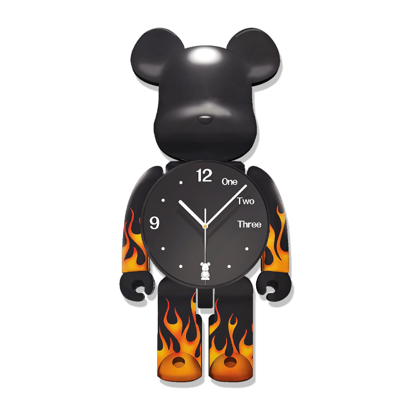 Bear Brick Wall Clock - Bliss Vie
