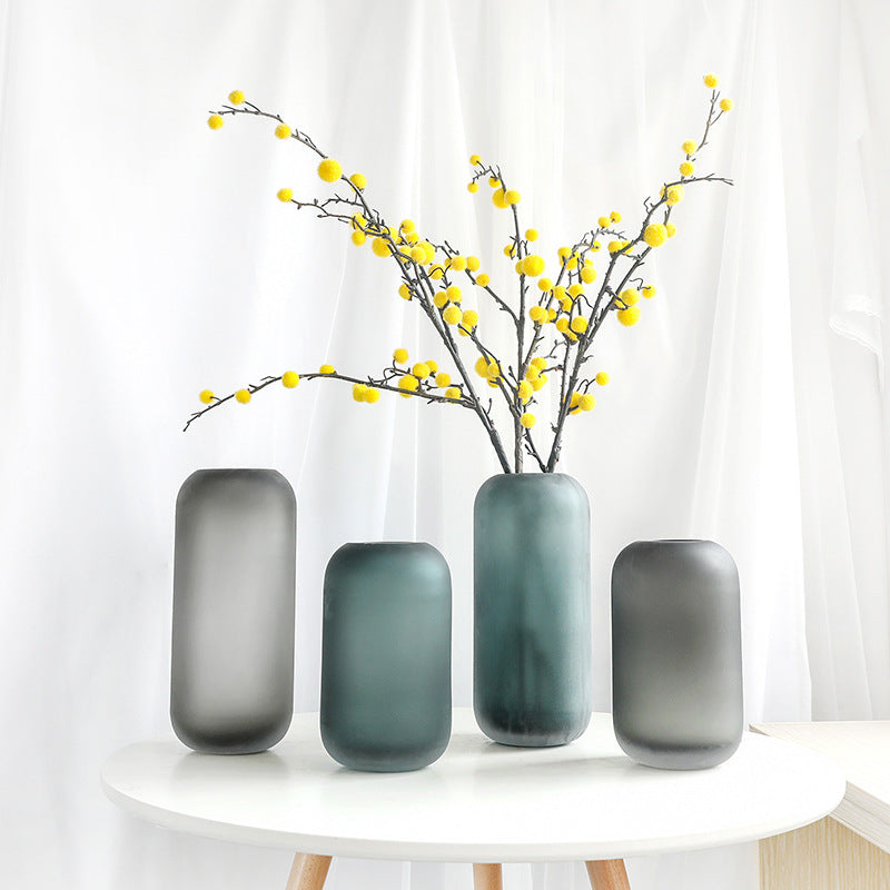 Modern Glass Vase | Home Decor cabinet Sleek Contemporary Sophisticated Unique Elegant Decorative Trendy stylish Minimalist Artistic Luxury Designer tabletop table decor accessories tableware living room decor coffee table decor