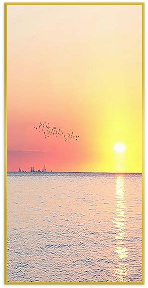 Sea Sunset landscape Painting - Bliss Vie