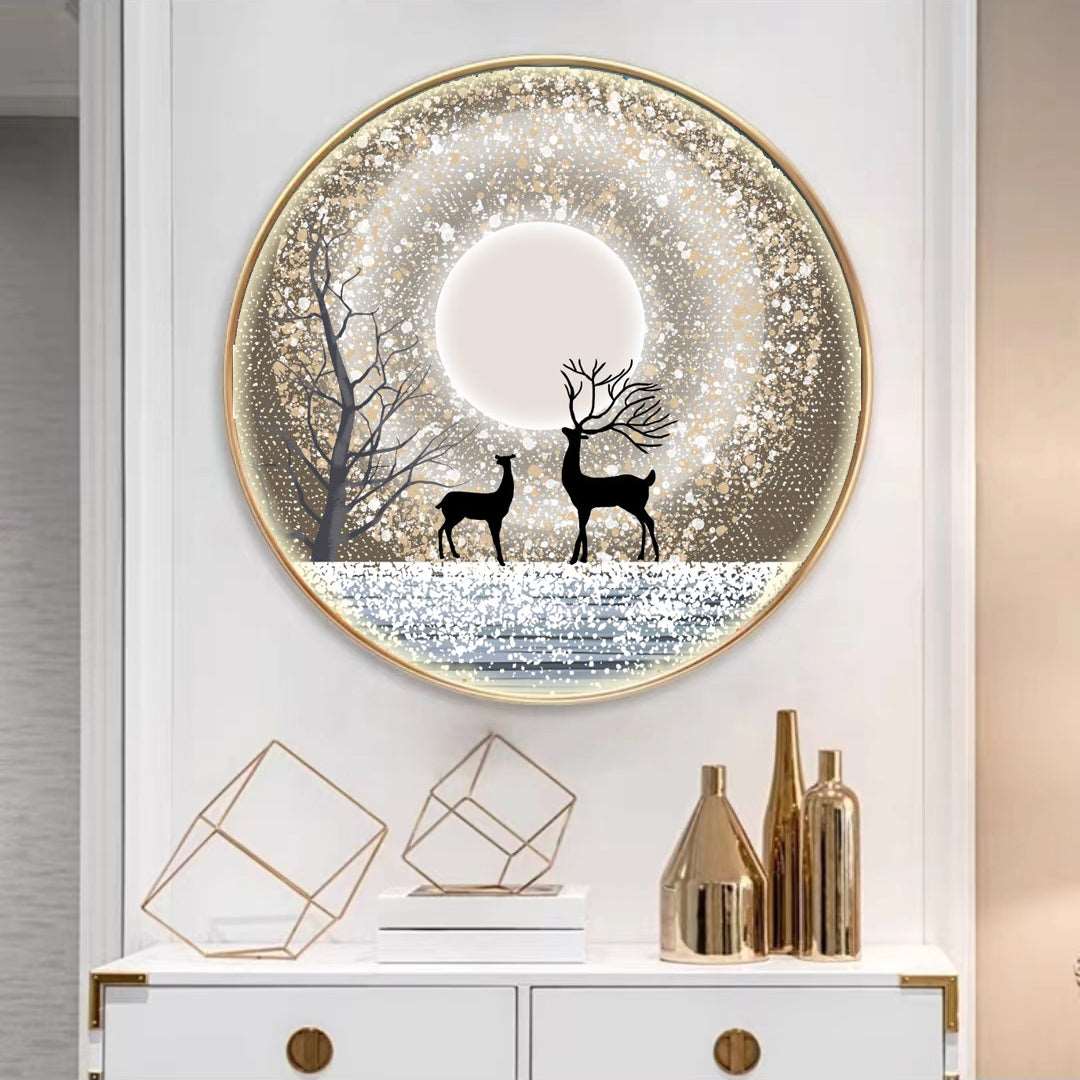 Sea Deer Painting with LED - Bliss Vie