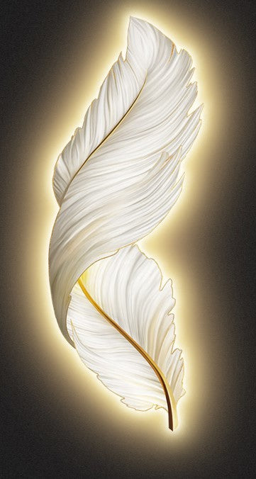 Decorative Wall Decor Leaf with LED | BLISS VIE