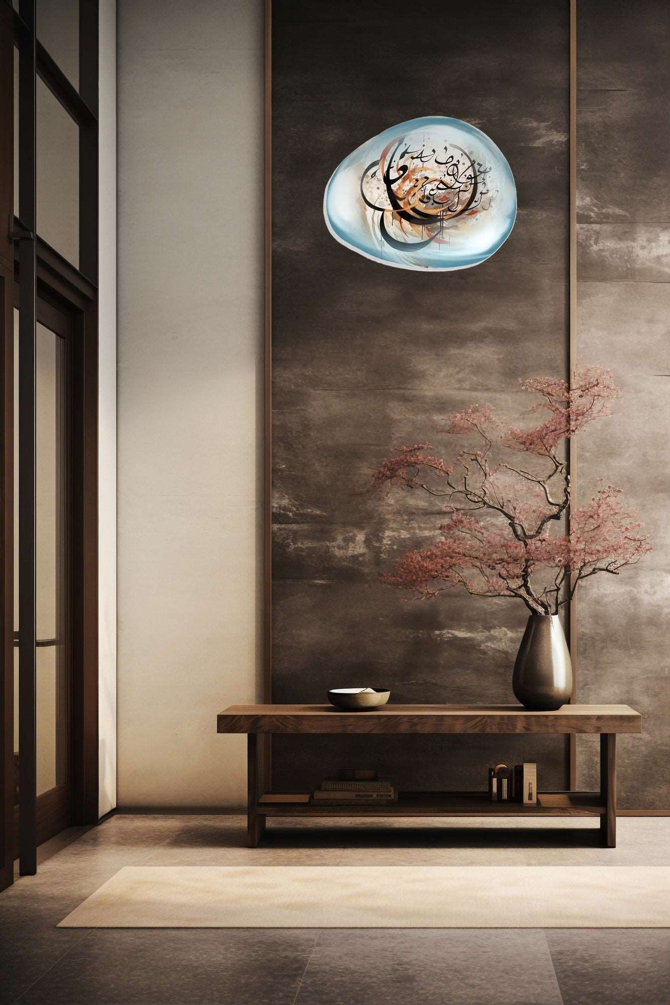 Irregular Unique Calligraphy Wall Art - Bliss Vie