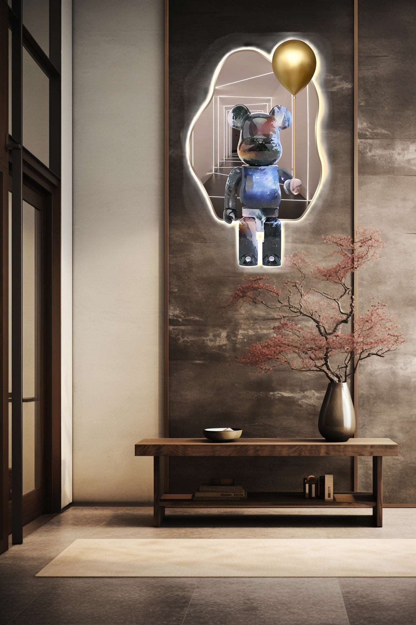 Wall Décor Bear Balloon with LED - Bliss Vie