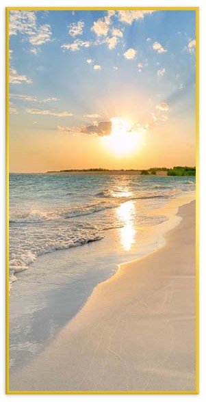 Buy Sunset Landscape Wall Painting Online | BLISS VIE