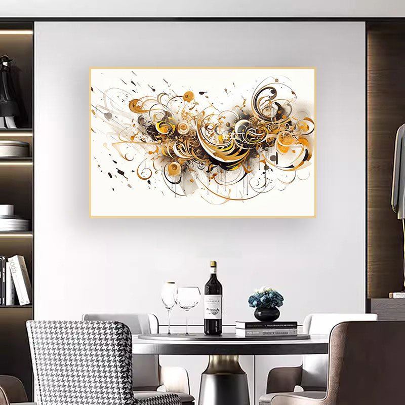 Abstract Calligraphy Painting (40x60 cm) - Bliss Vie