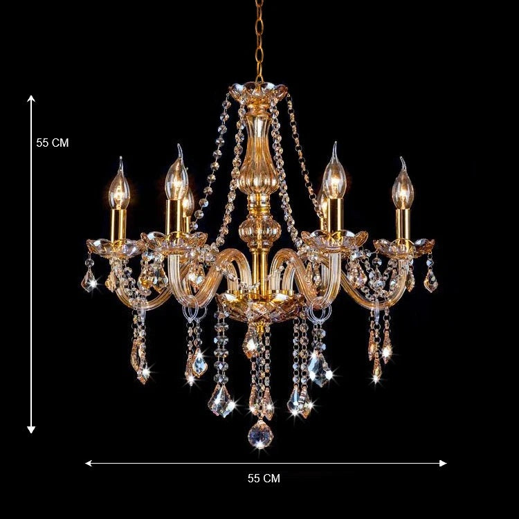 Traditional Crystal Chandelier - Bliss Vie