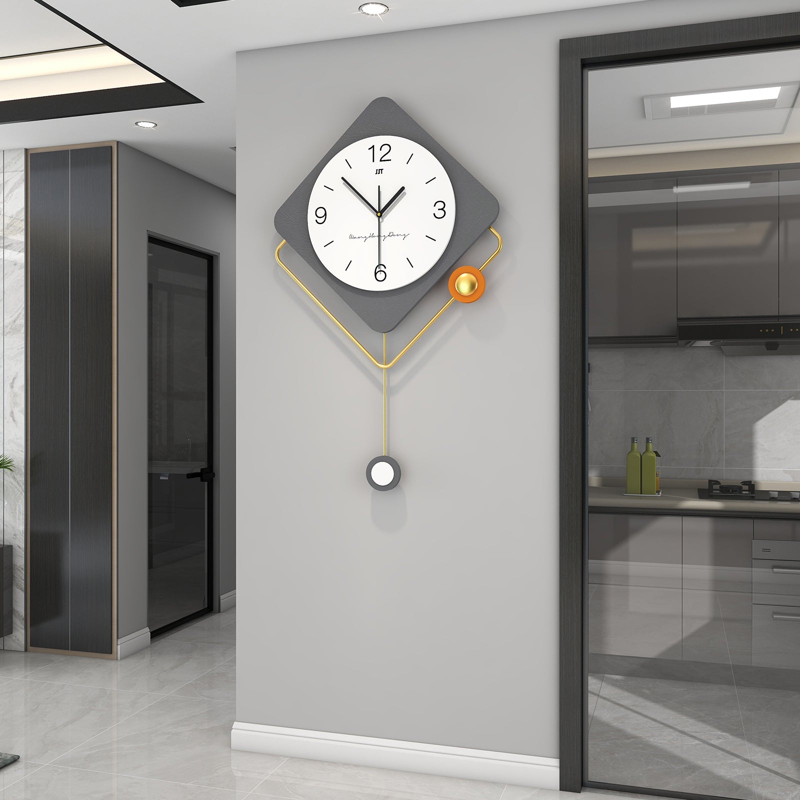 Elegant Wall Clock - Bliss Vie