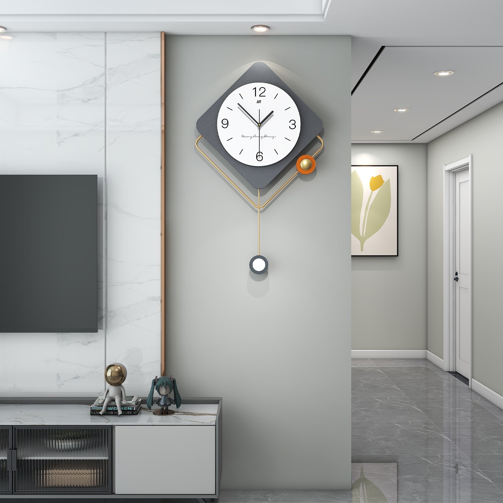 Elegant Wall Clock - Bliss Vie