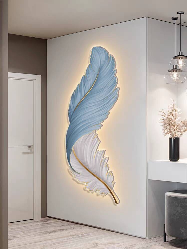 Decorative Wall Decor Leaf with LED | BLISS VIE