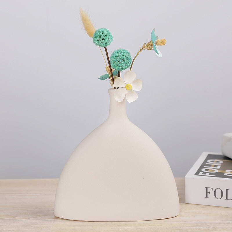 Nordic Ceramic Vases Set | Home Decor cabinet Sleek Contemporary Sophisticated Unique Elegant Decorative Trendy stylish Minimalist Artistic Luxury Designer tabletop table decor accessories tableware living room decor coffee table decor