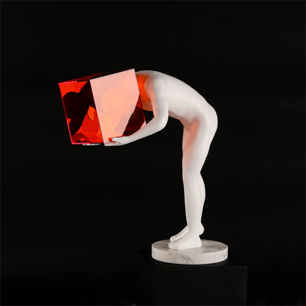 Eclectic Elegance - Sculpture for Diverse and Stylish Home Decor cabinet Sleek Contemporary Sophisticated Unique Elegant Decorative Trendy stylish Minimalist Artistic Luxury Designer tabletop table decor accessories tableware living room decor coffee table decor