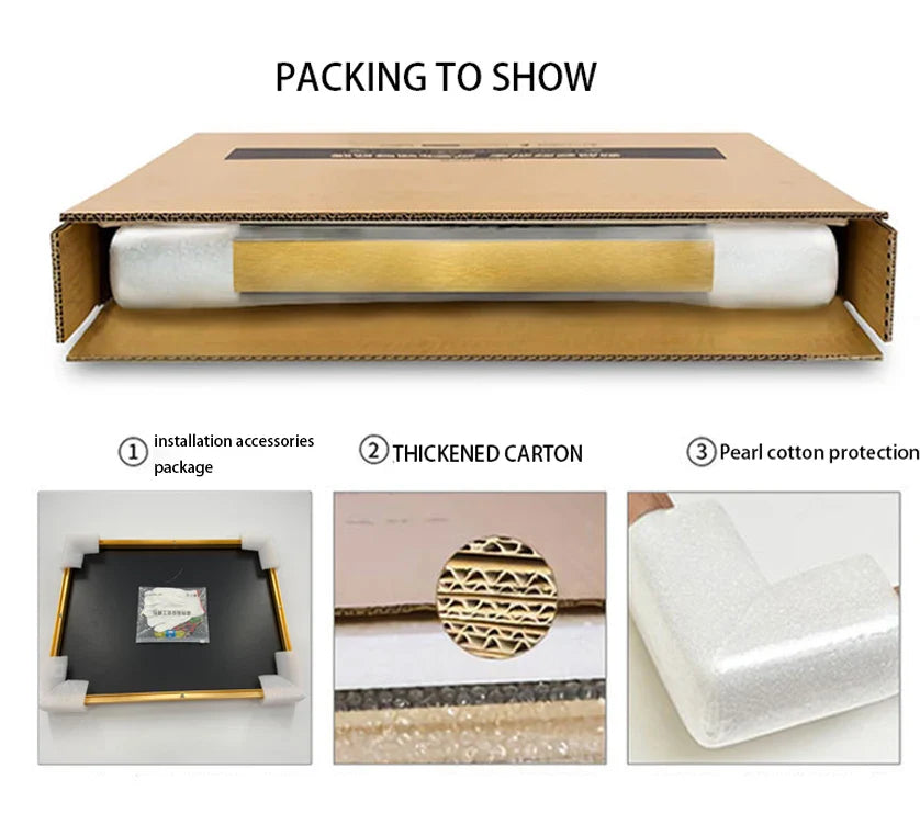 Triple Wall Painting - 50x50cm - Bliss Vie