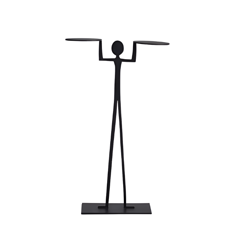 Simple and Elegant Black Sculpture - Bliss Vie