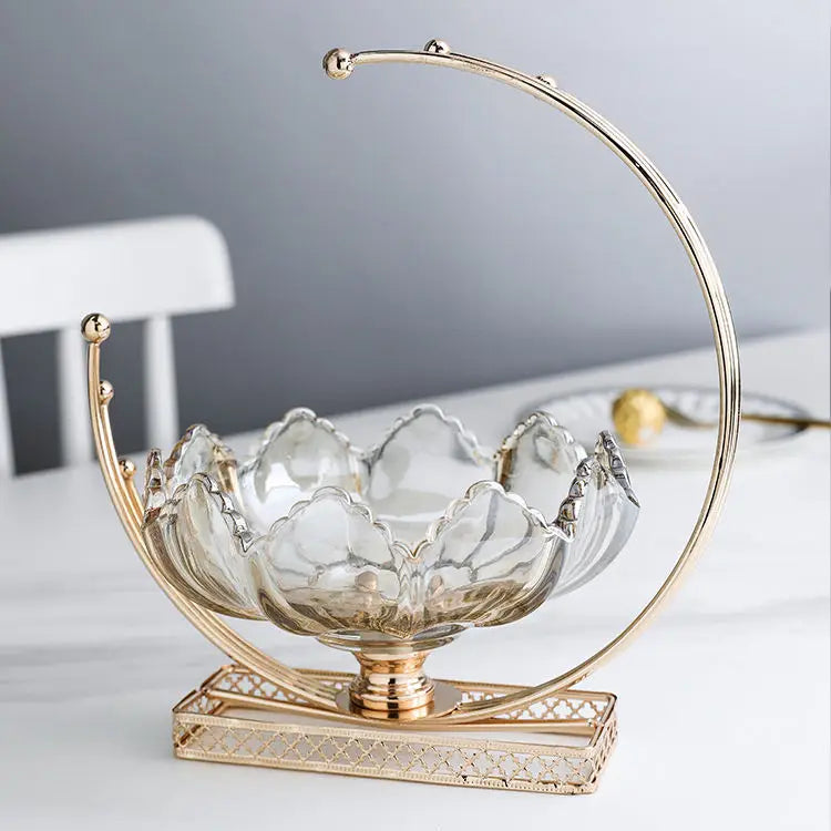 Gold Crystal Glass Table Decor - Bliss Vie