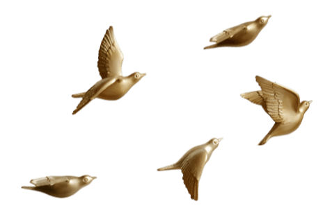 3D Wall Decor Birds - Bliss Vie