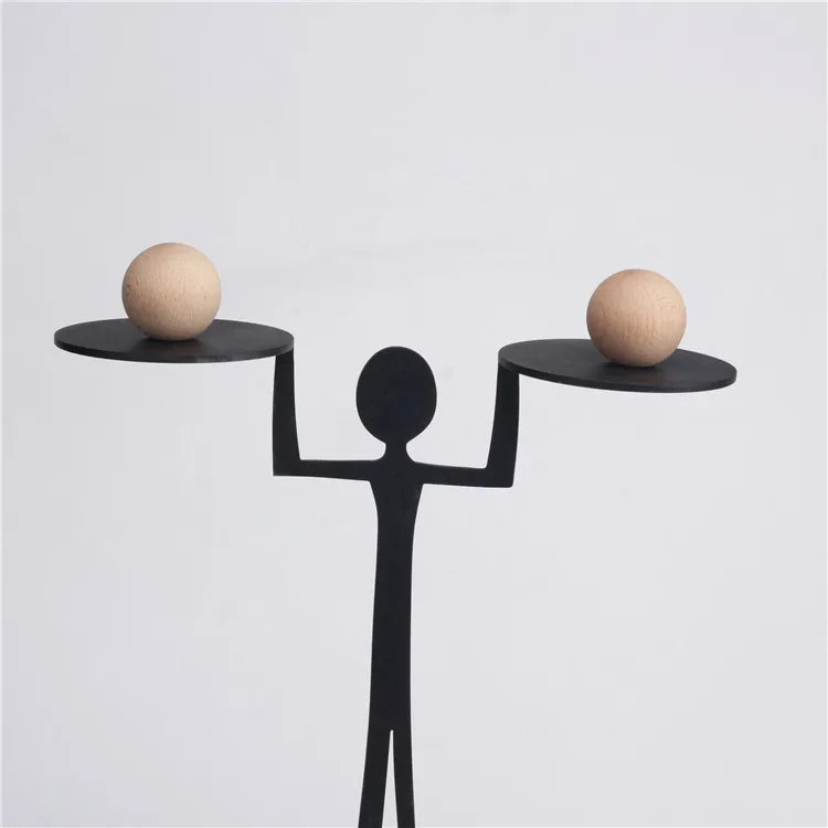 Simple and Elegant Black Sculpture - Timeless Decor Accent Home Decor cabinet Sleek Contemporary Sophisticated Unique Elegant Decorative Trendy stylish Minimalist Artistic Luxury Designer tabletop table decor accessories tableware living room decor coffee table decor