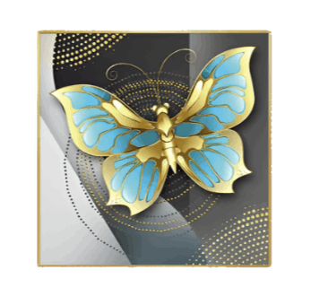 Butterflies Wall Painting - Bliss Vie