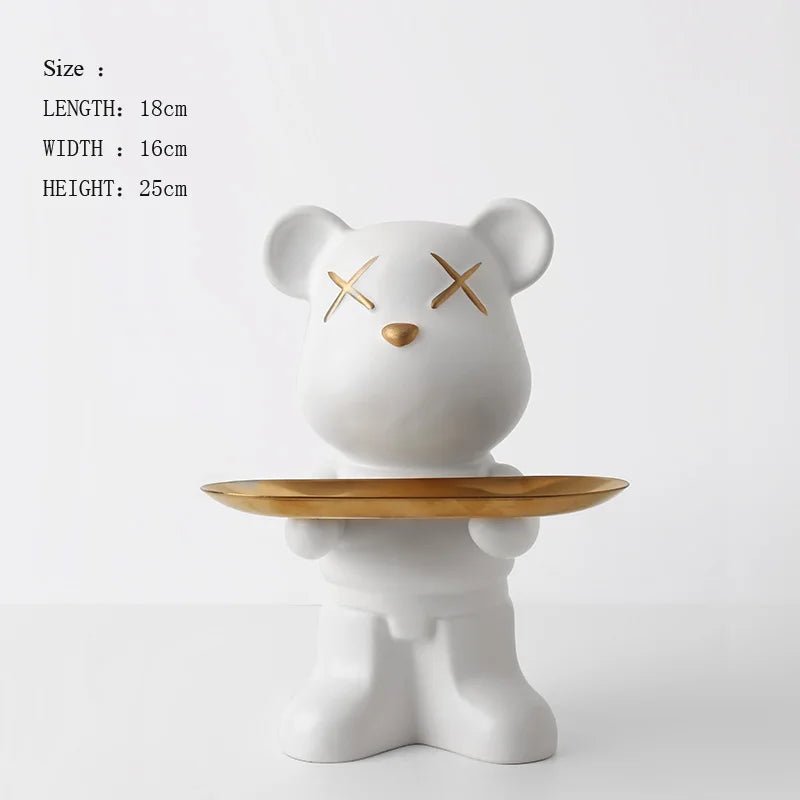 Bear figurine tray - Bliss Vie