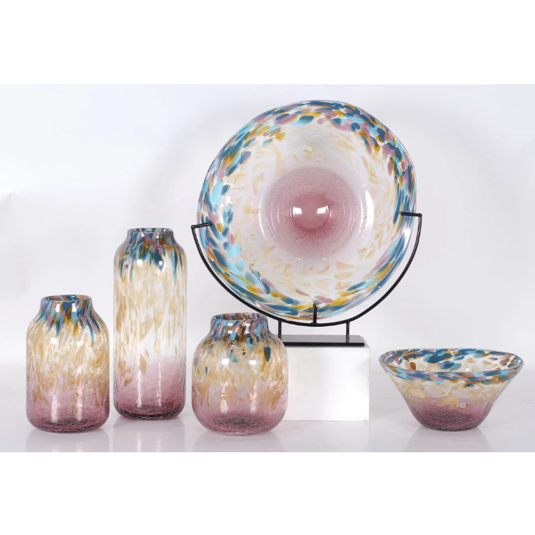 Harmonious Beauty - Harmony Glass Decor for Elegant Spaces Home Decor cabinet Sleek Contemporary Sophisticated Unique Elegant Decorative Trendy stylish Minimalist Artistic Luxury Designer tabletop table decor accessories tableware living room decor coffee table decor