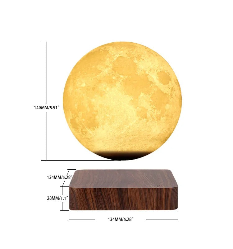 Celestial Elegance - Shining Moon Magnetic Levitation Chandeliers for Dazzling Illumination Home Decor cabinet Sleek Contemporary Sophisticated Unique Elegant Decorative Trendy stylish Minimalist Artistic Luxury Designer tabletop table decor accessories tableware living room decor coffee table decor