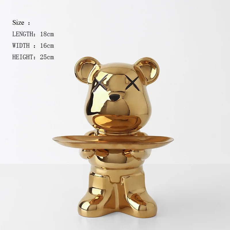 Bear figurine tray - Bliss Vie