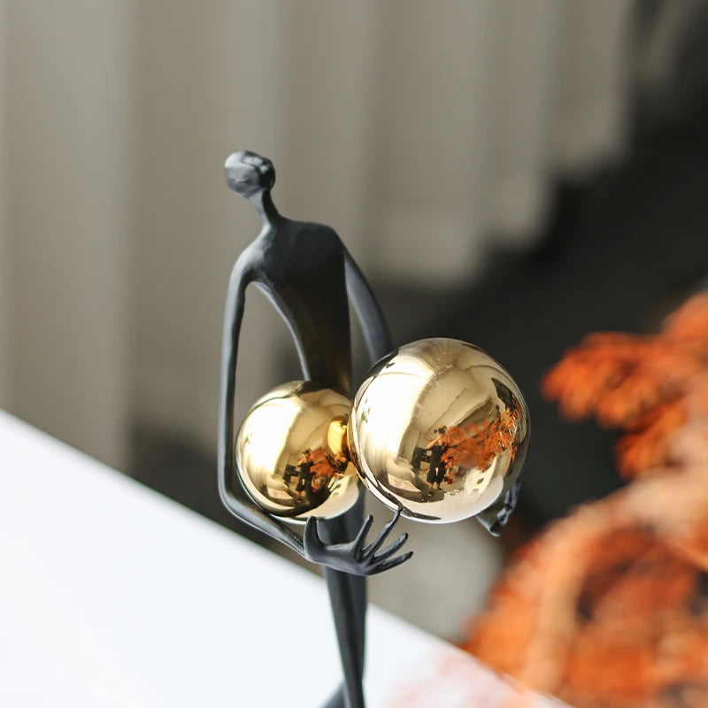 Modern Metal Home Decor Knick-Knacks - Contemporary Decor Accents cabinet Sleek Contemporary Sophisticated Unique Elegant Decorative Trendy stylish Minimalist Artistic Luxury Designer tabletop table decor accessories tableware living room decor coffee table decor