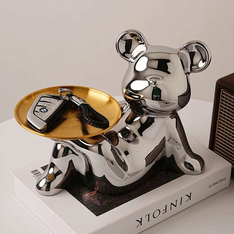 Reclining Bear Tray - Bliss Vie