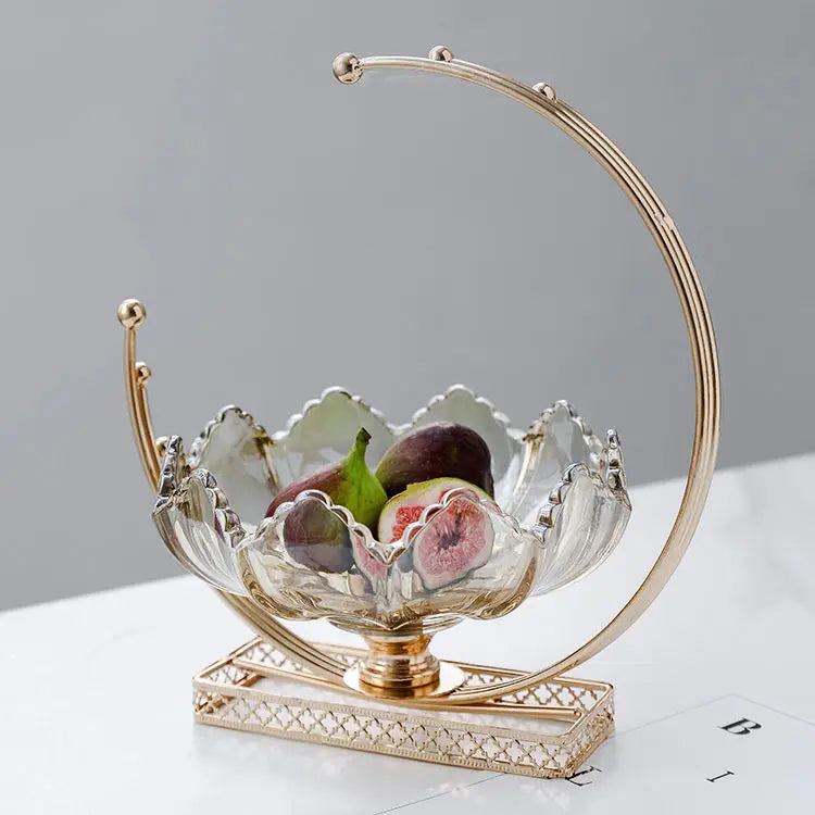 Gold Crystal Glass Table Decor - Bliss Vie