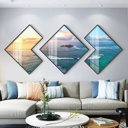 Triple Wall Painting - 50x50cm - Bliss Vie