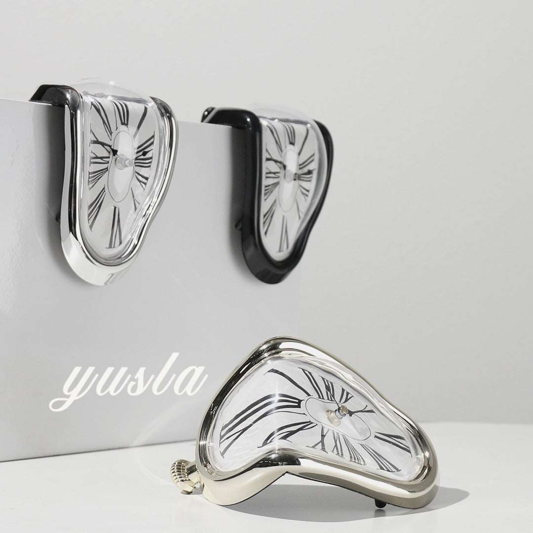 Twisted Melted Roman Digital Clock - Bliss Vie