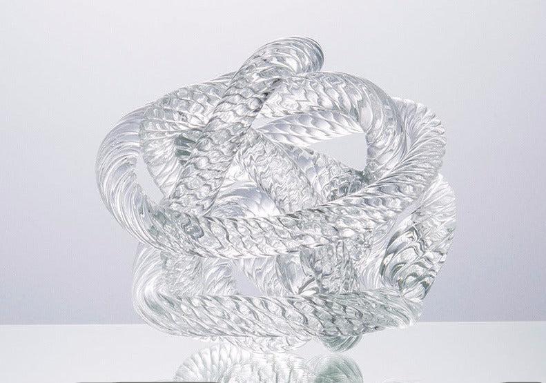 Art Abstract Glass Ornaments - Bliss Vie