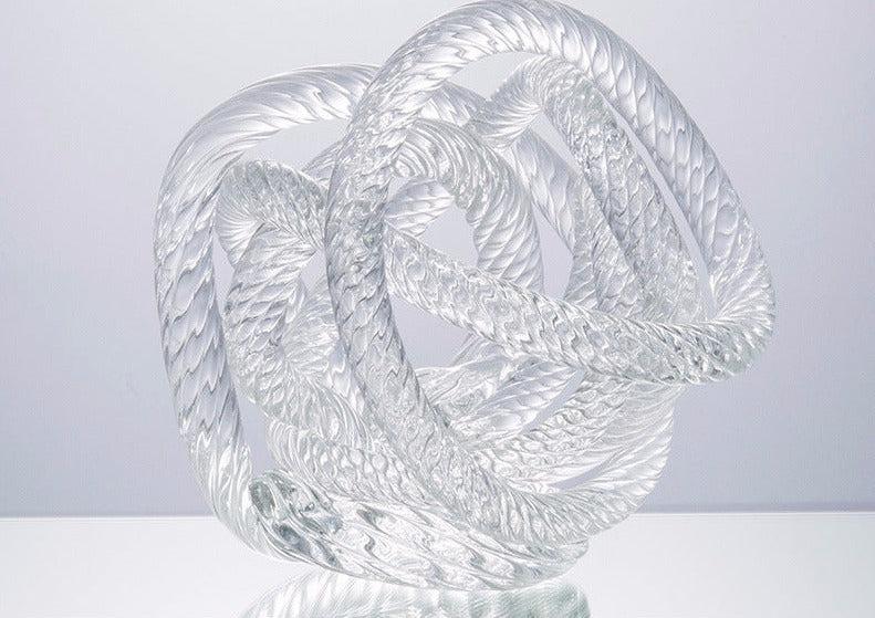 Art Abstract Glass Ornaments - Bliss Vie