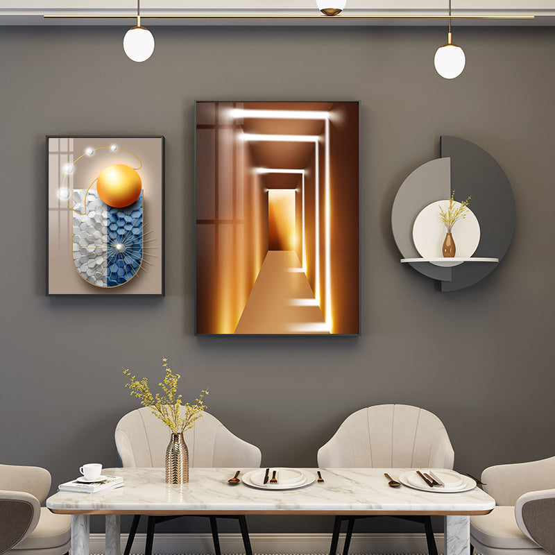Dinning Study Wall Painting set with unique mural - Bliss Vie