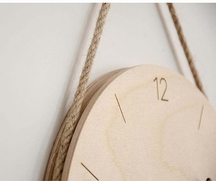Zenith Solid Wood Wall Clock - Bliss Vie