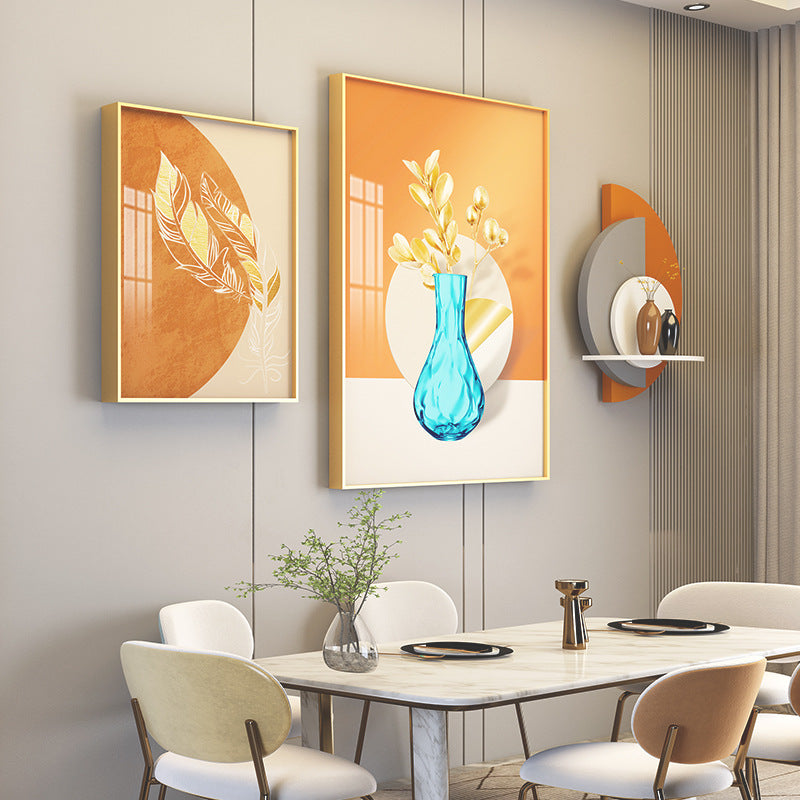 Dinning Study Wall Painting set with unique mural - Bliss Vie