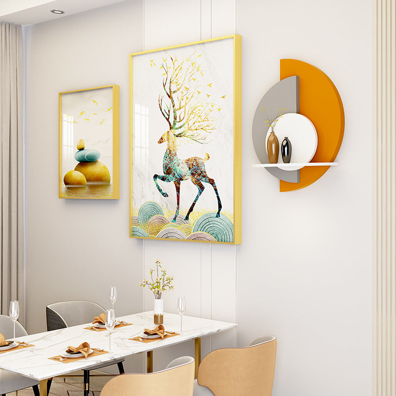 Dinning Study Wall Painting set with unique mural - Bliss Vie