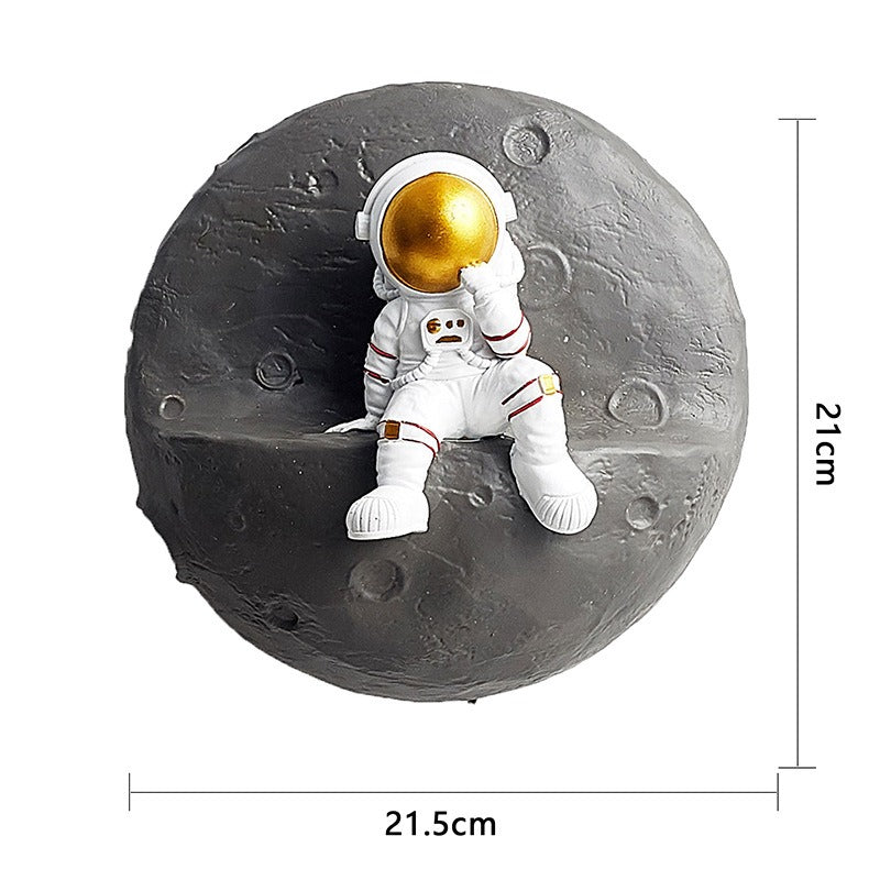 Boys Children Bedroom Cartoon decoration background wall painting set with moon mural - Bliss Vie