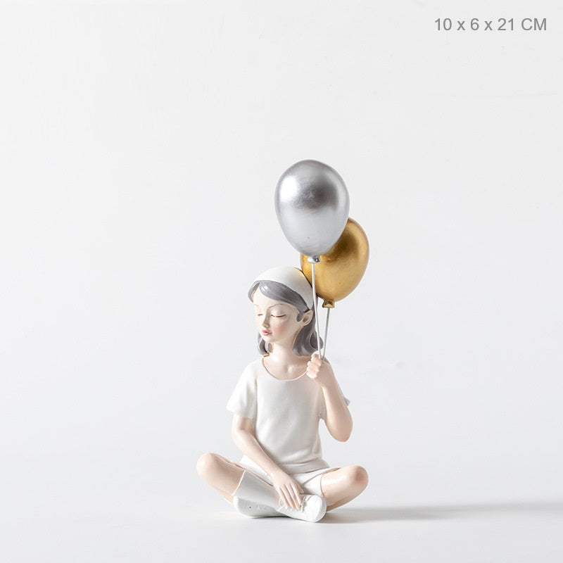 Cute Balloon Girl - Bliss Vie
