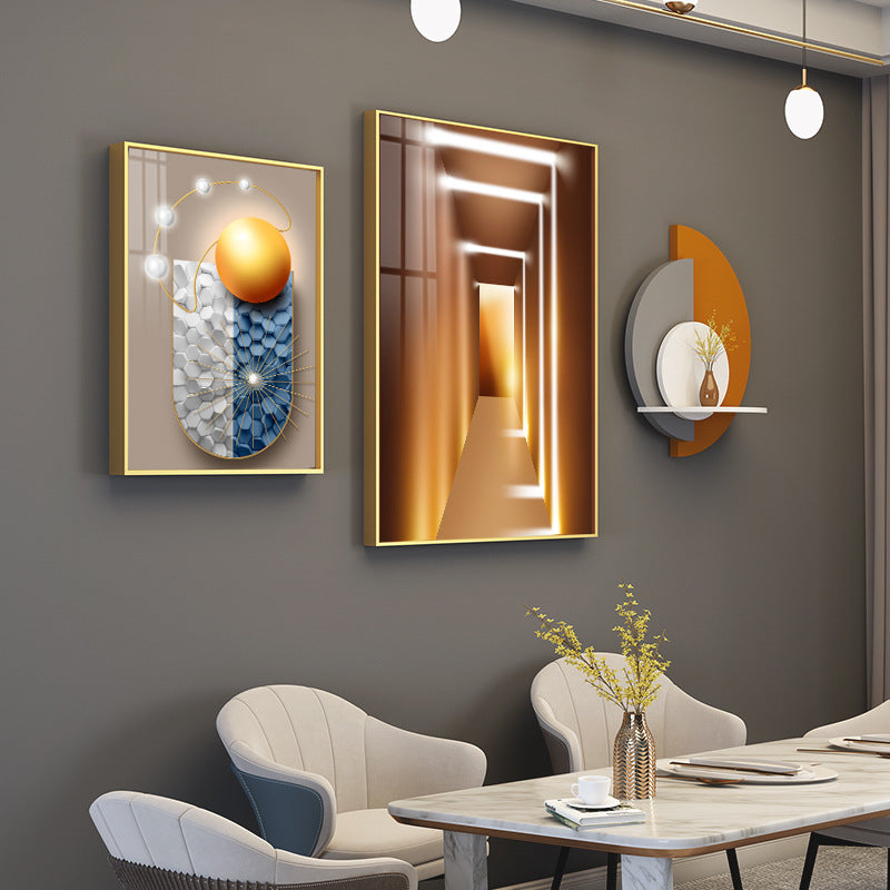 Dinning Study Wall Painting set with unique mural - Bliss Vie