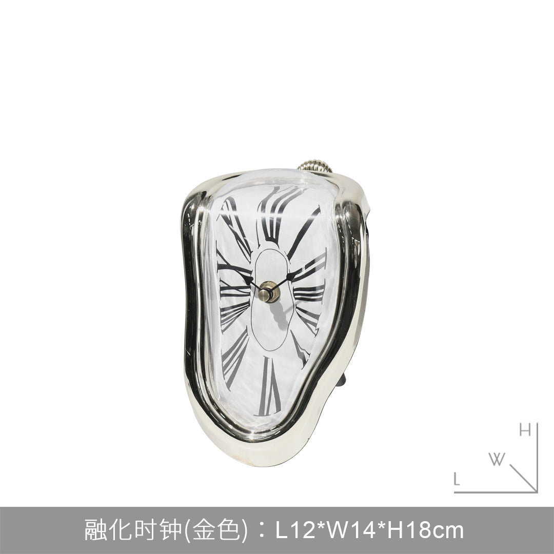 Twisted Melted Roman Digital Clock - Bliss Vie