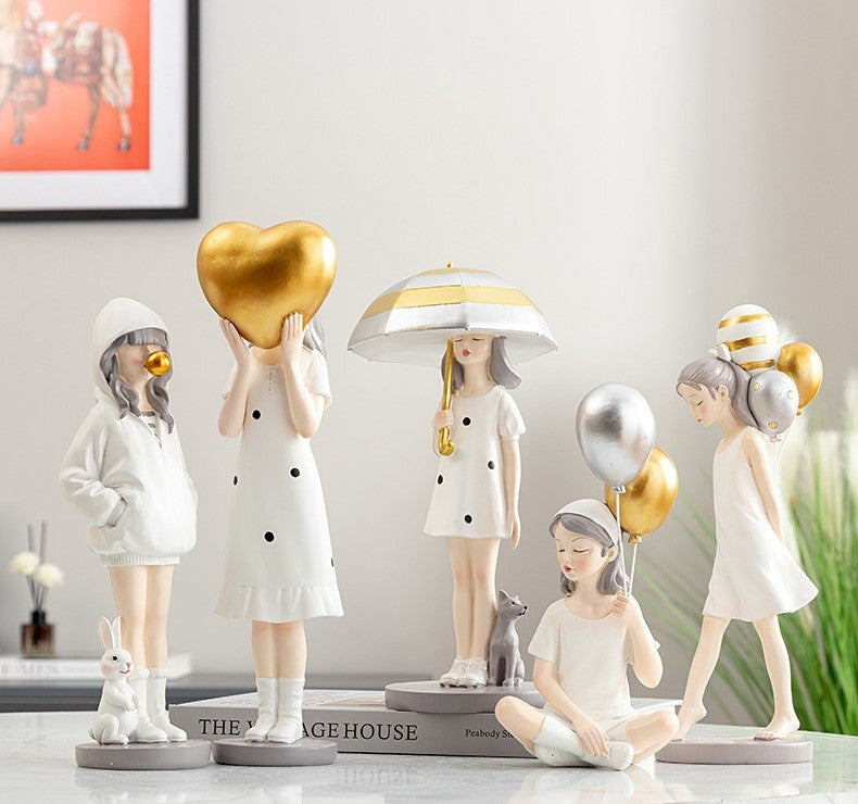 Cute Balloon Girl - Bliss Vie