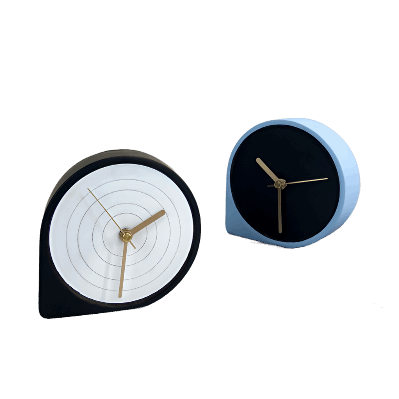 Add a touch of style to your bedside or desktop with our Simple Bedside Desk Clock. Crafted for fashion and functionality, this clock is designed to be quiet and elegant. Enhance your countertop with this fashionable desktop decoration, perfect for any modern home. Explore our collection and find the perfect clock to complement your decor