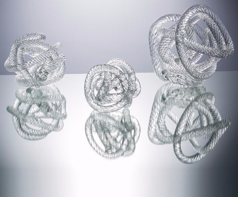 Art Abstract Glass Ornaments - Bliss Vie