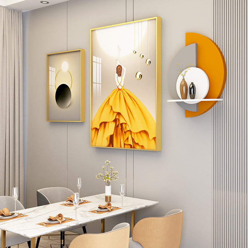 Dinning Study Wall Painting set with unique mural - Bliss Vie